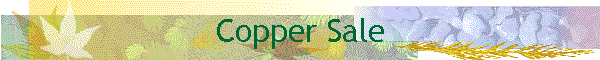 Copper Sale